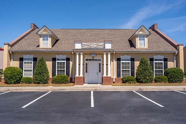 building of the Langford in macon